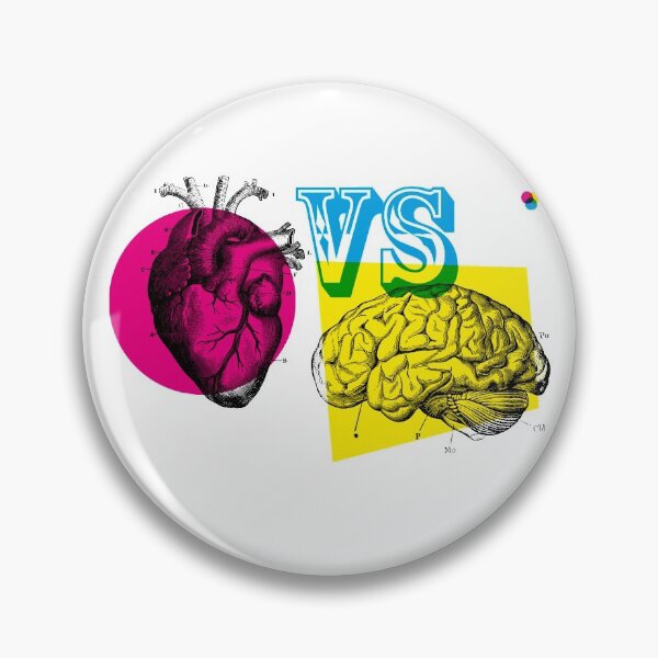 Item preview, heart vs brain designed and sold by Funky-Alien.