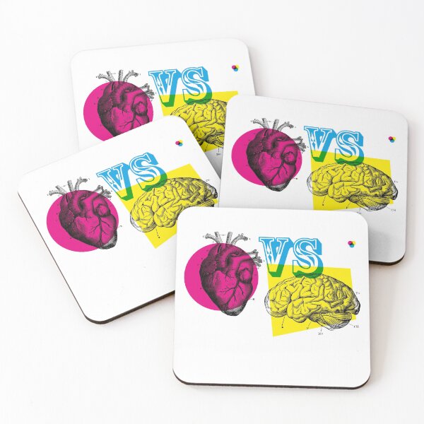 Item preview, heart vs brain designed and sold by Funky-Alien.