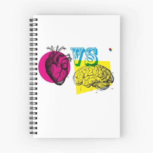 Item preview, heart vs brain designed and sold by Funky-Alien.