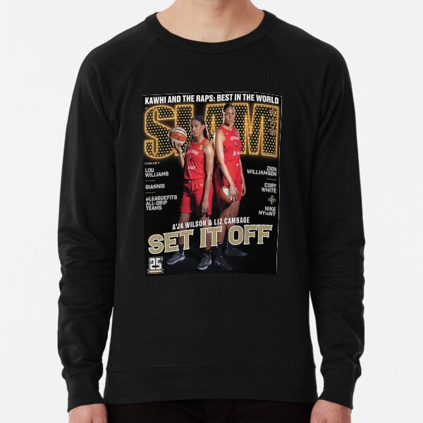 Liz Cambage A'Ja Wilson SLAM wnba Lightweight Sweatshirt
