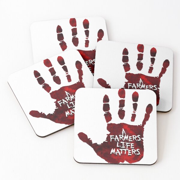Item preview, A Farmer Lives Matter - Bloody Hand designed and sold by arendbotha.