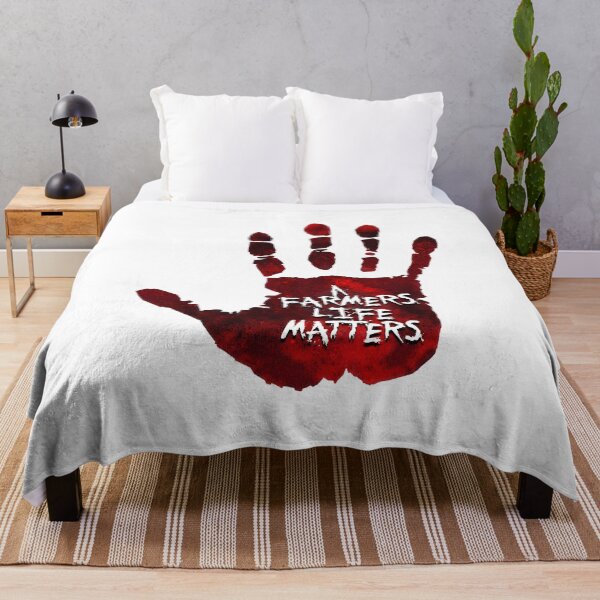 Item preview, A Farmer Lives Matter - Bloody Hand designed and sold by arendbotha.