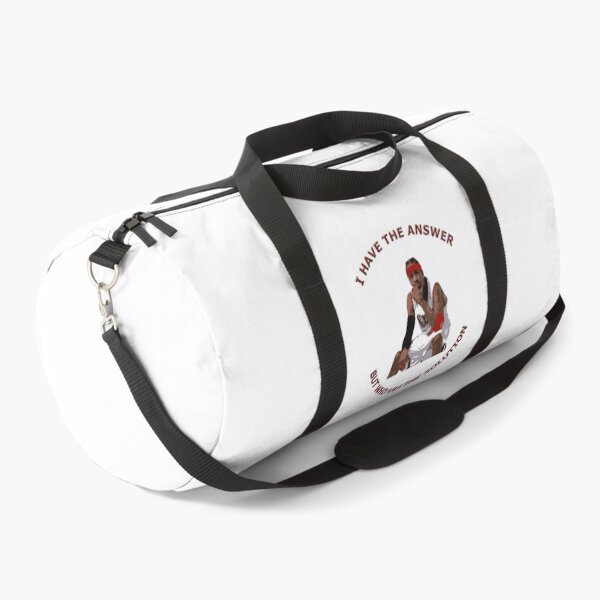 Item preview, I have the answer but who has the solution, allen iverson, basketball, nba, 76ers, philadelphia, iverson, philly, sixers, allen, philadelphia 76ers, designed and sold by bimmer325.