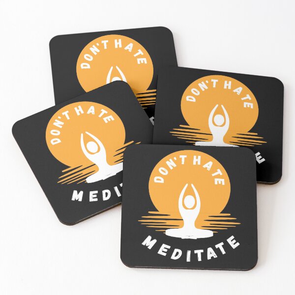 Item preview, Don't Hate, Meditate | Zen  designed and sold by itsokaybyme.