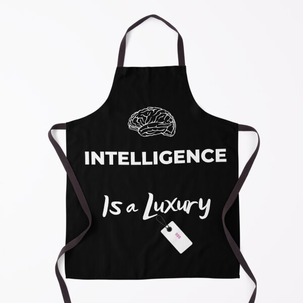 Item preview, Intelligence Is A Luxury-White Text designed and sold by Trendi61.