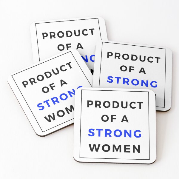 Item preview, Product of a strong women - Blue Version designed and sold by yasmh.