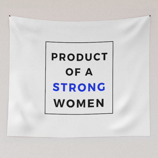 Item preview, Product of a strong women - Blue Version designed and sold by yasmh.