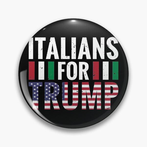 Item preview, Retro Vintage Italians For Trump designed and sold by jcorres.