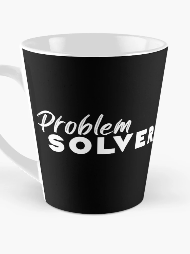 Thumbnail 3 of 4, Coffee Mug, problem solver designed and sold by BasicWear.