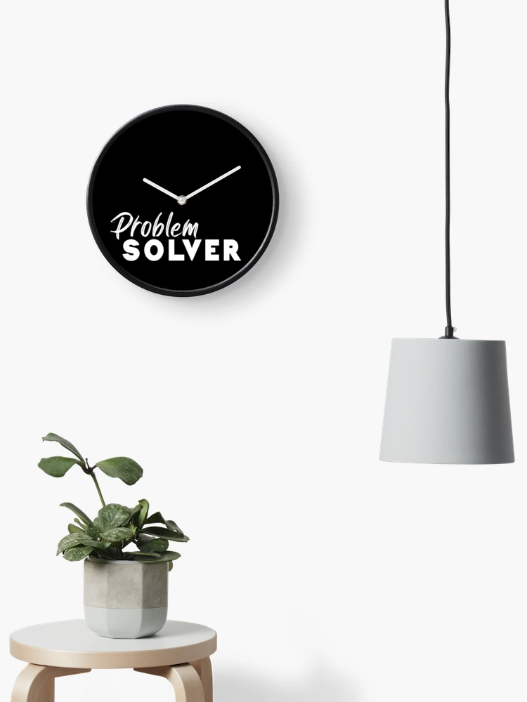 Thumbnail 2 of 4, Clock, problem solver designed and sold by BasicWear.