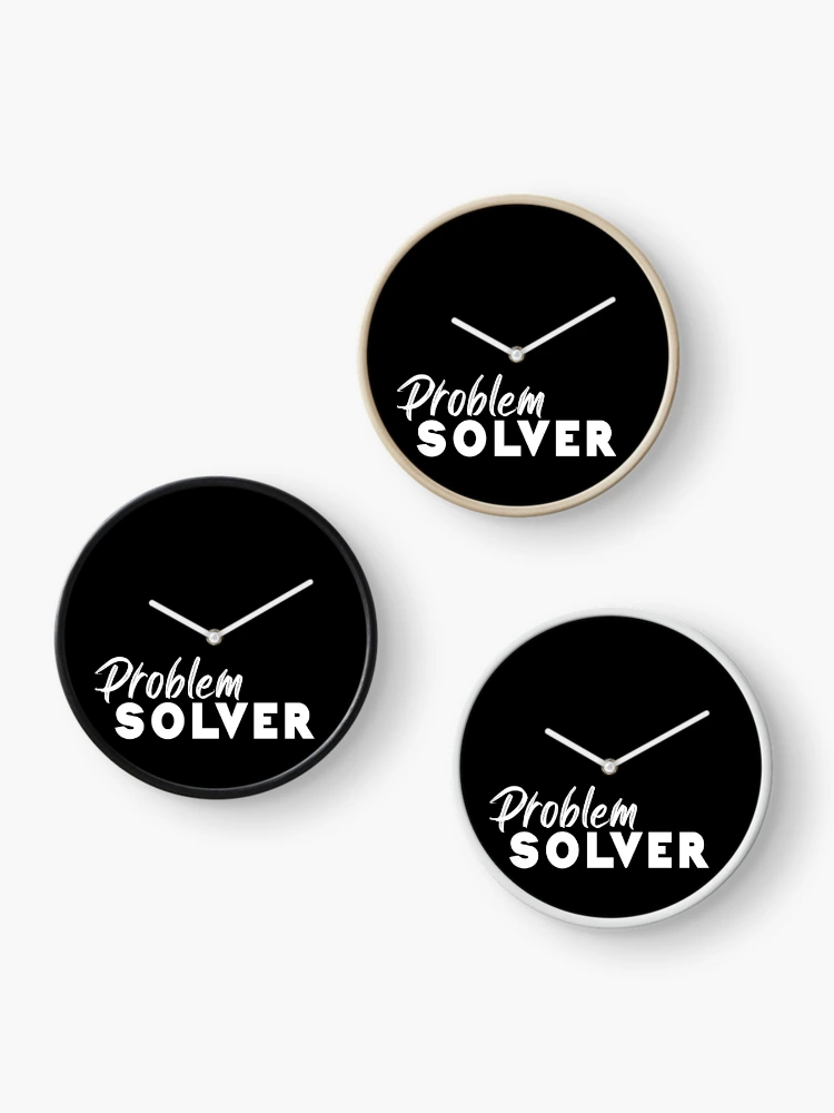 Thumbnail 3 of 4, Clock, problem solver designed and sold by BasicWear.