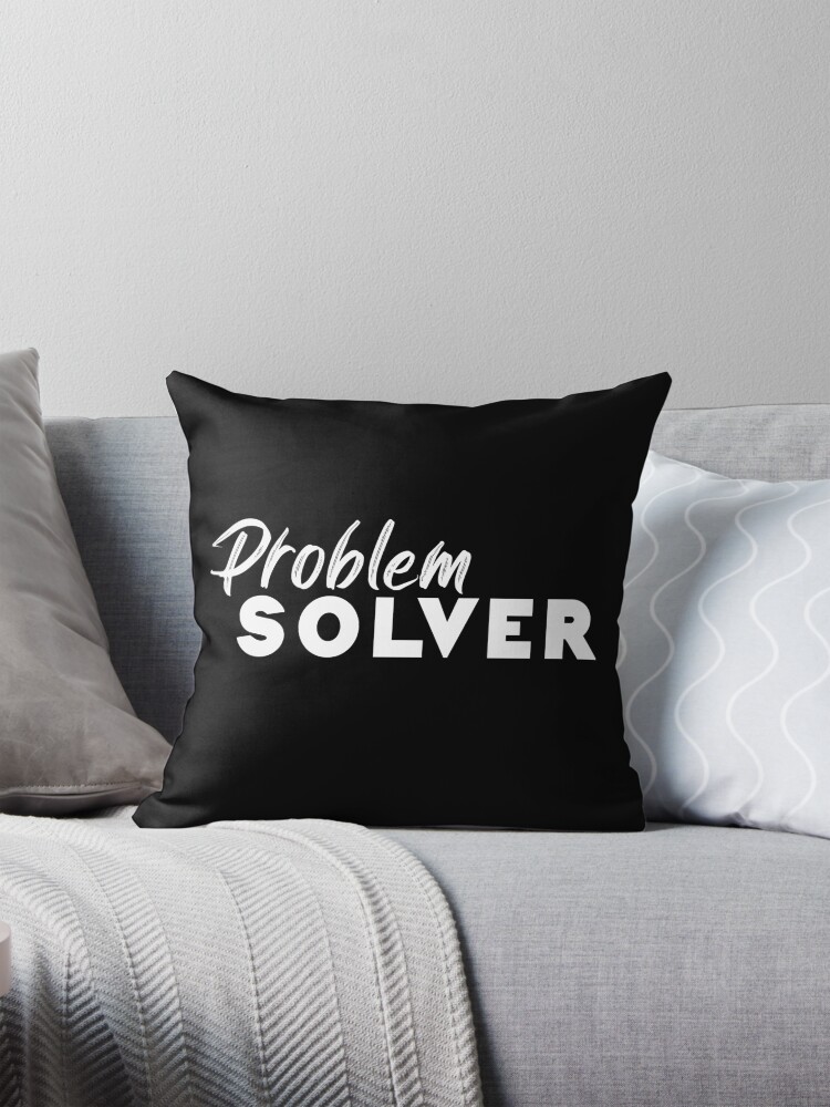 Thumbnail 1 of 4, Pillow, problem solver designed and sold by BasicWear.
