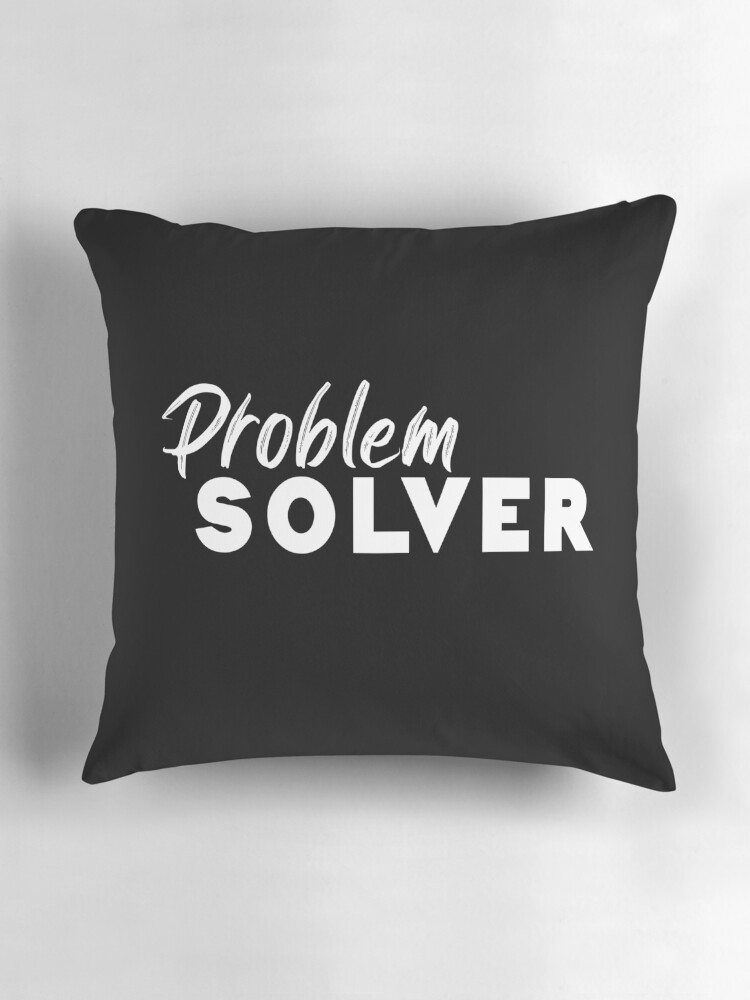 Thumbnail 3 of 4, Pillow, problem solver designed and sold by BasicWear.