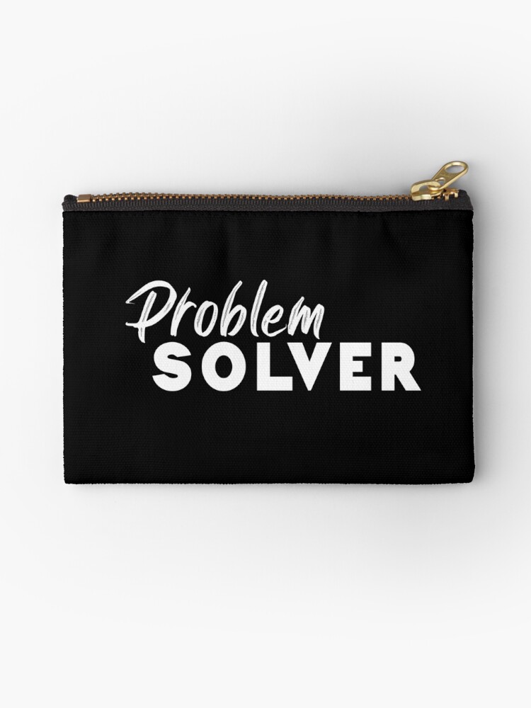 Thumbnail 1 of 4, Zipper Pouch, problem solver designed and sold by BasicWear.