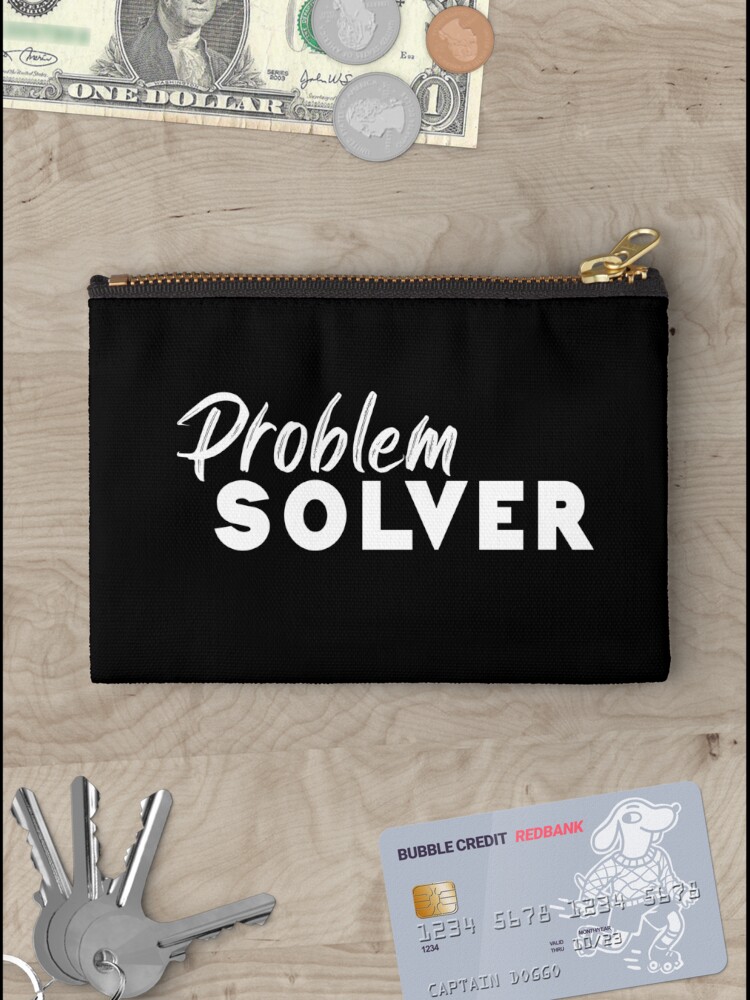 Thumbnail 3 of 4, Zipper Pouch, problem solver designed and sold by BasicWear.