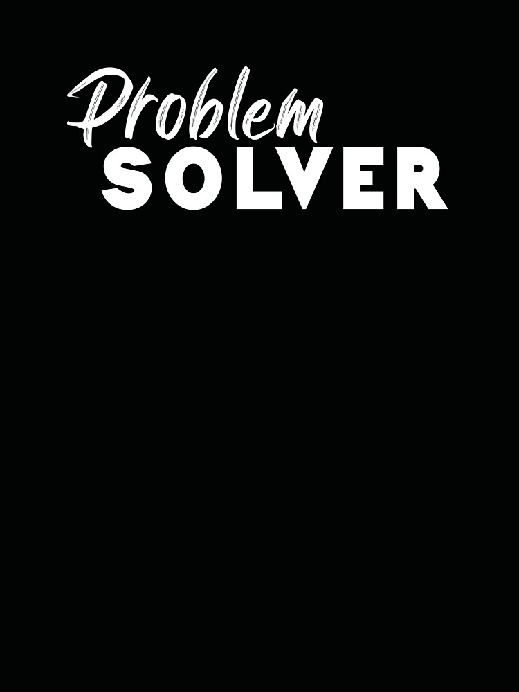 Thumbnail 4 of 4, Relaxed T-Shirt, problem solver designed and sold by BasicWear.