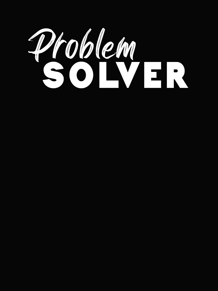 Thumbnail 4 of 4, Boxy T-Shirt, problem solver designed and sold by BasicWear.