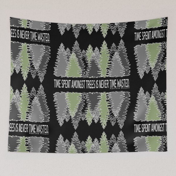 Item preview, Time Spent Forest Quote designed and sold by Rooster Syndicate.