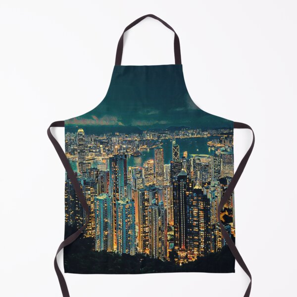 Item preview, Hong Kong Skyline designed and sold by SofiaStutio.