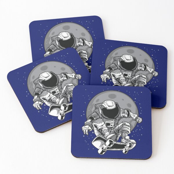 Item preview, Astronaut Skater designed and sold by SiddharthaMoon.