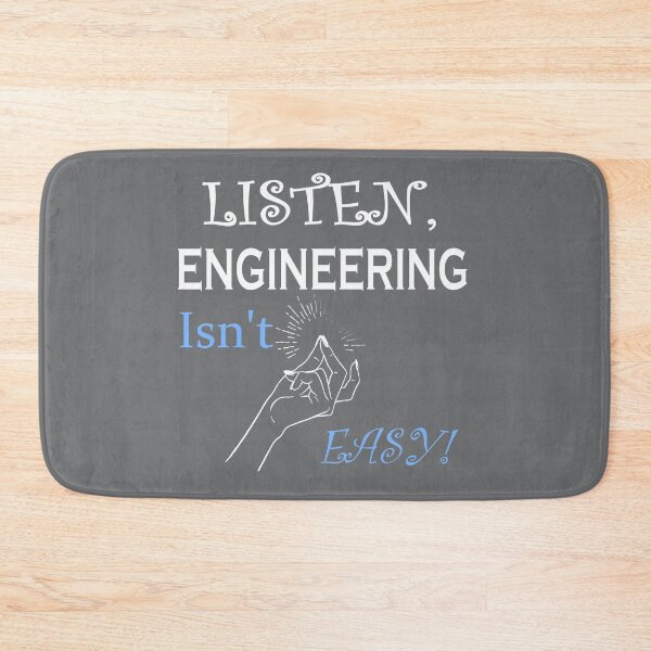 Item preview, Listen, Engineering Isn't Easy! designed and sold by Peace Cyebukayire.