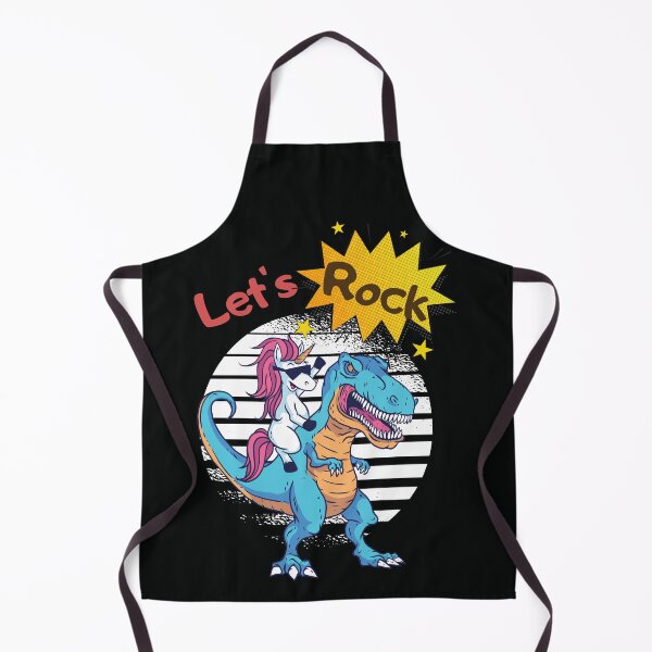 Item preview,  Pony riding T-rex dinosaur Let's Rock!! I designed and sold by EclairVanilla.