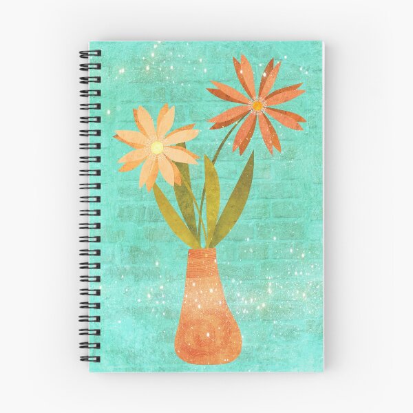 Item preview, Orange Flowers in Vase designed and sold by Kelly Lees.