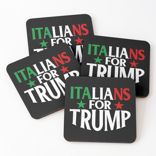 Item preview, Retro Vintage Italians For Trump designed and sold by jcorres.