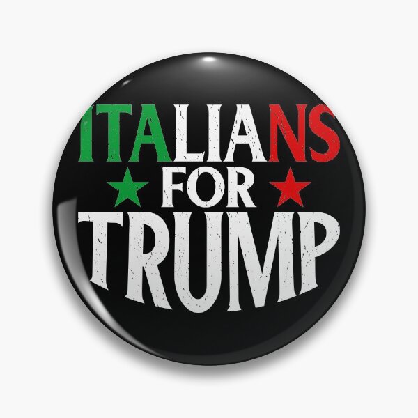 Item preview, Retro Vintage Italians For Trump designed and sold by jcorres.