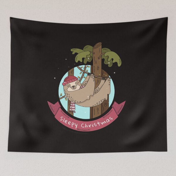 Item preview, Sloth Have A Sleepy Christmas  designed and sold by davestees506.