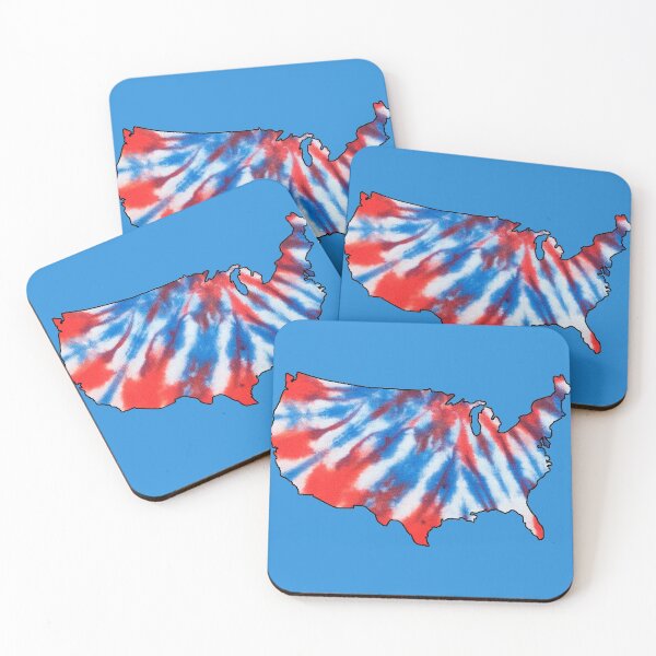 Item preview, Tie dye red white and blue america - United States of America designed and sold by tziggles.