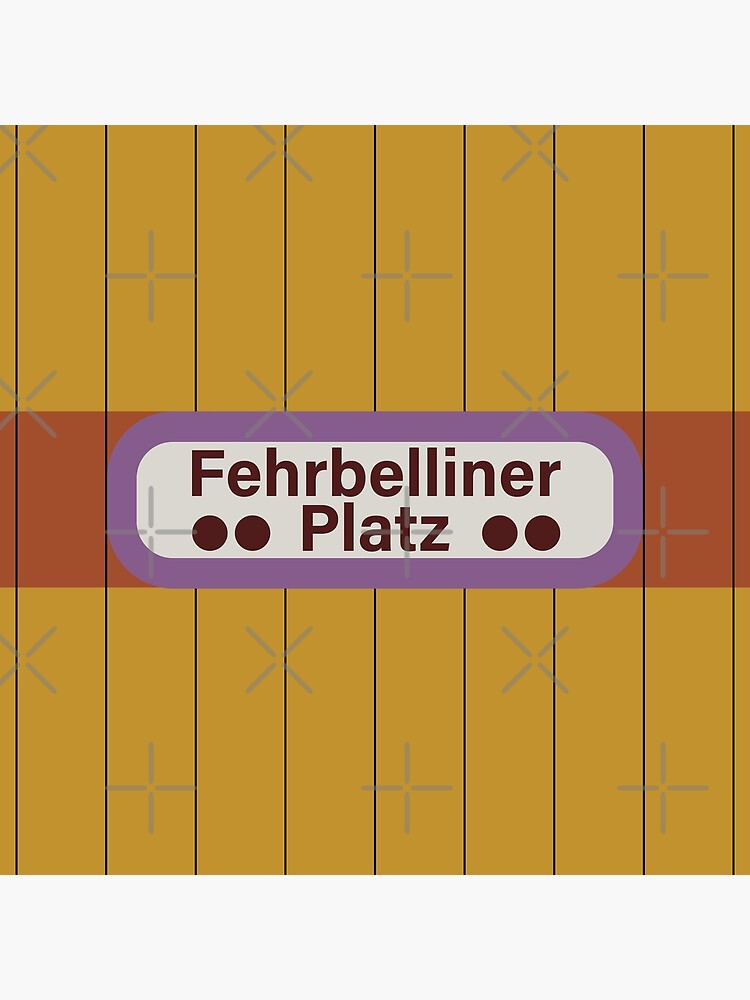 Fehrbelliner Platz Station Tiles (Berlin) by in-transit