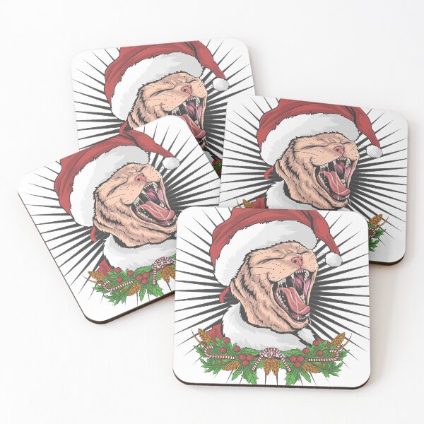 Item preview, happy merry christmas with cat designed and sold by eafyf.