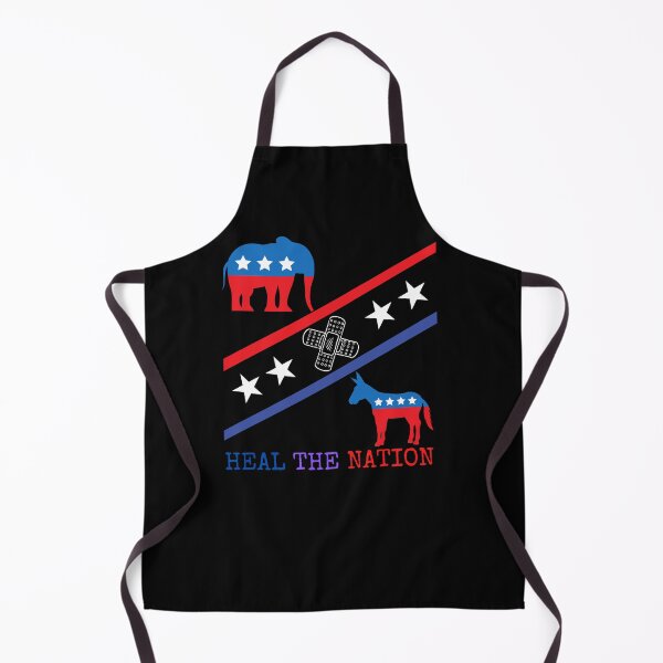 Item preview, Heal The Nation Donkey Elephant Republican Democrat Joe Biden designed and sold by RKSDesigns.