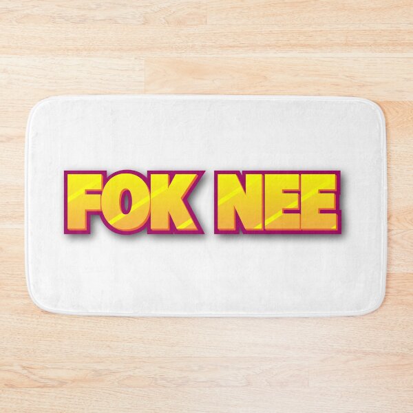 Item preview, Fok Nee Yellow Font designed and sold by arendbotha.