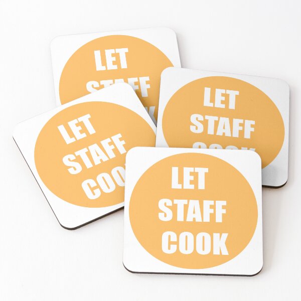 Item preview, Let Staff Cook designed and sold by Mariano Topno.