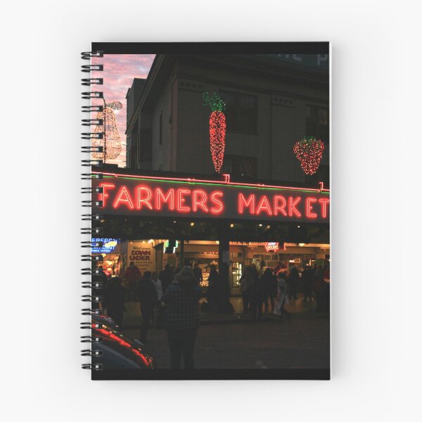 Item preview, Seattle Pike Place Farmer's Market at Chirstmas designed and sold by Drathaar.