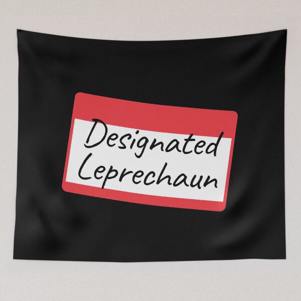 Artikelvorschau, Designated Leprechaun entworfen und verkauft von jpremiumdesigns.