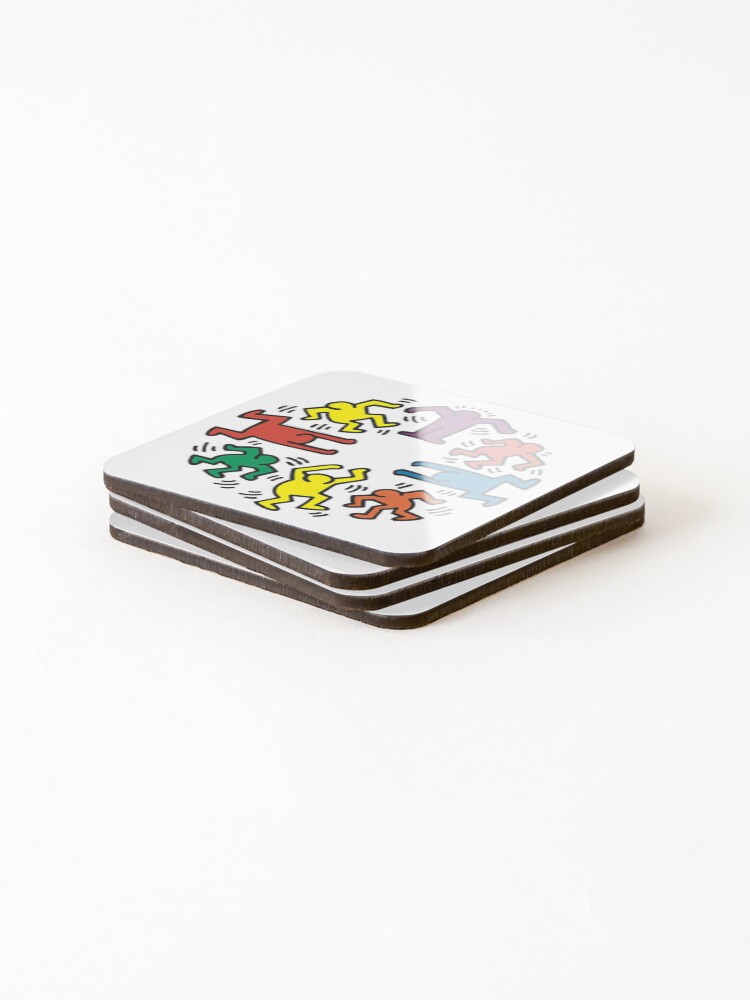 Alternate view of Keith haring Coasters (Set of 4)