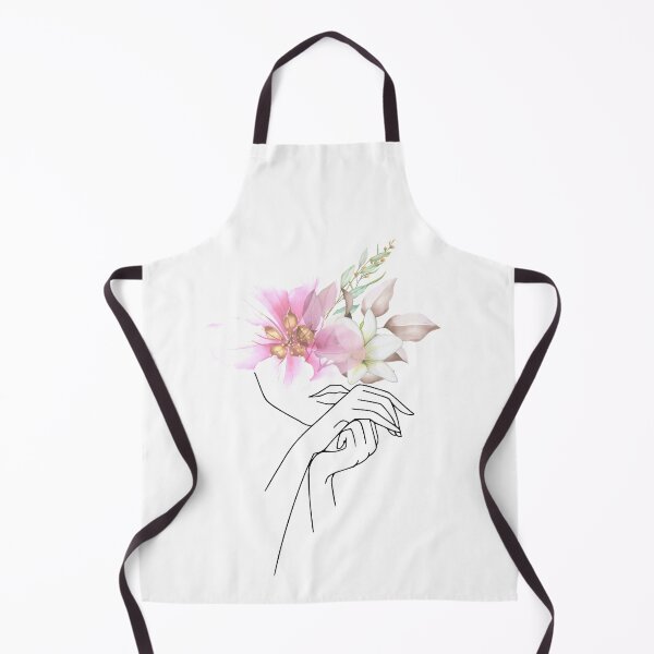 Item preview, Flowers Nymph Line Art Women Body  designed and sold by HerMindSpeaks.