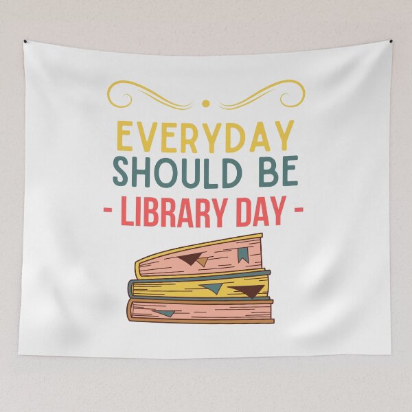 Item preview, Everyday should be library day designed and sold by OneTimeEngineer.