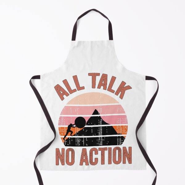 Item preview, All Talk No Action Gift idea T-Shirt, Quote shirt, Funny saying tee shirt, Gift Idea for Anniversary, Wedding, Mother's Day, Father's Day, Graduation, Thanksgiving, Christmas & New Year's Day. designed and sold by KHRO.