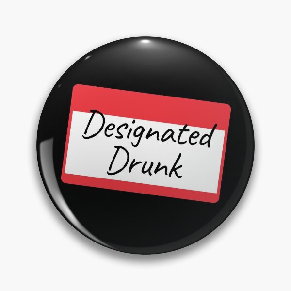 Artikelvorschau, Designated Drunk entworfen und verkauft von jpremiumdesigns.