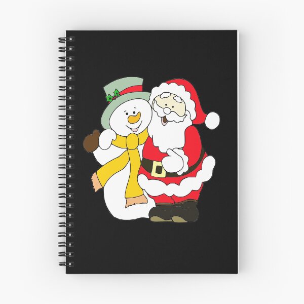 Item preview, Frosty the snowman and Santa Claus  designed and sold by Md1982.
