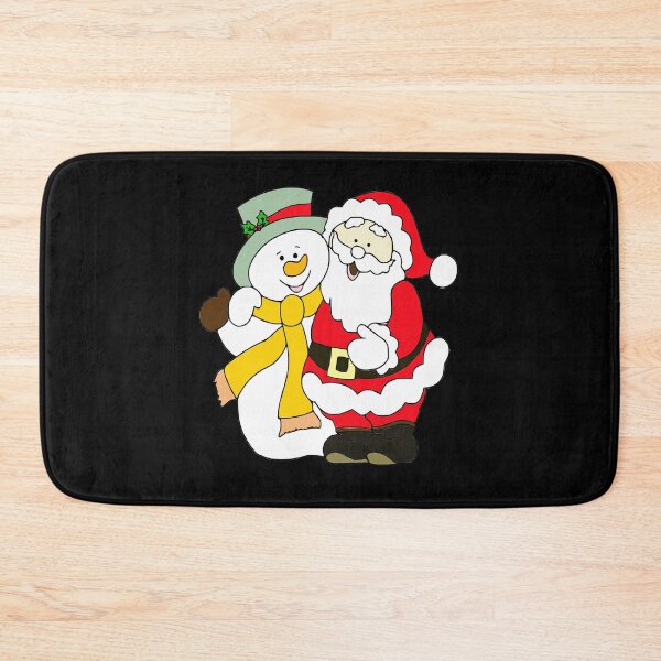 Item preview, Frosty the snowman and Santa Claus  designed and sold by Md1982.