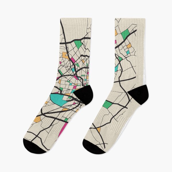 Item preview, San Antonio, Texas Street Map designed and sold by A Deniz Akerman.