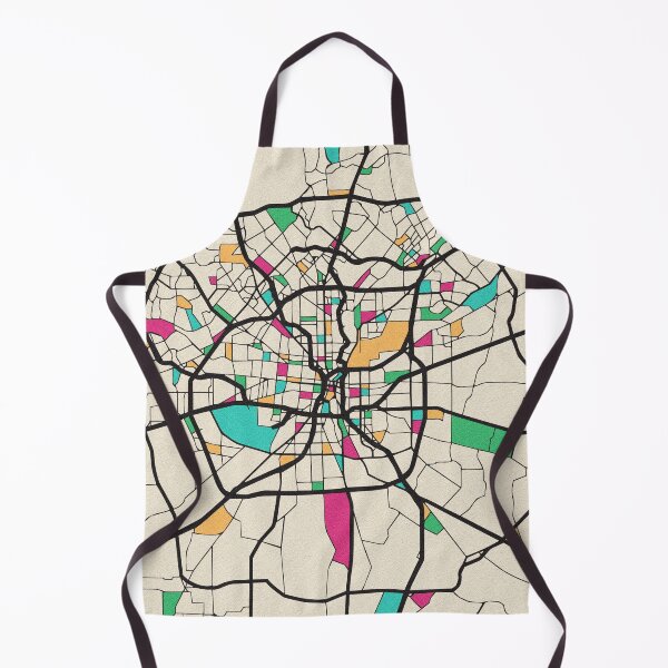 Item preview, San Antonio, Texas Street Map designed and sold by A Deniz Akerman.