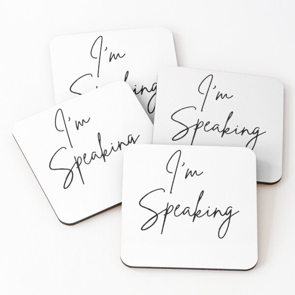 Item preview, I'm Speaking Quote Kamala Harris Joe Biden 2020 designed and sold by kamilbogaty1.