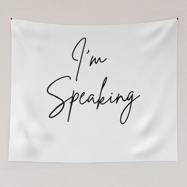 Item preview, I'm Speaking Quote Kamala Harris Joe Biden 2020 designed and sold by kamilbogaty1.
