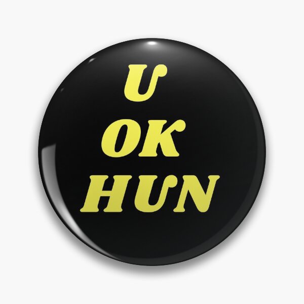 Item preview, 'U Ok Hun?' Funny quote Yellow designed and sold by MynameisRafe.